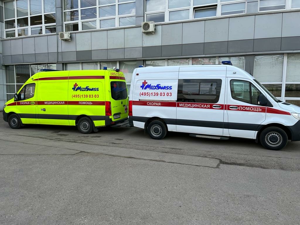 Ambulance services Medswiss, Moscow, photo