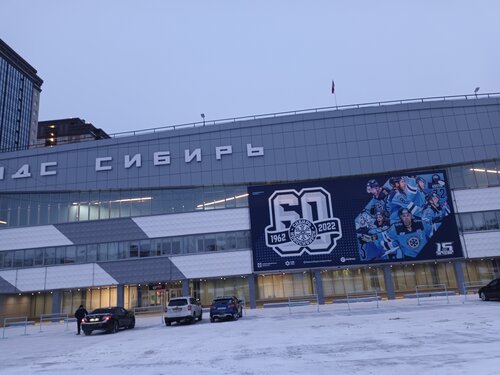 Спортивный комплекс Ледовый дворец спорта Сибирь, Новосибирск, фото