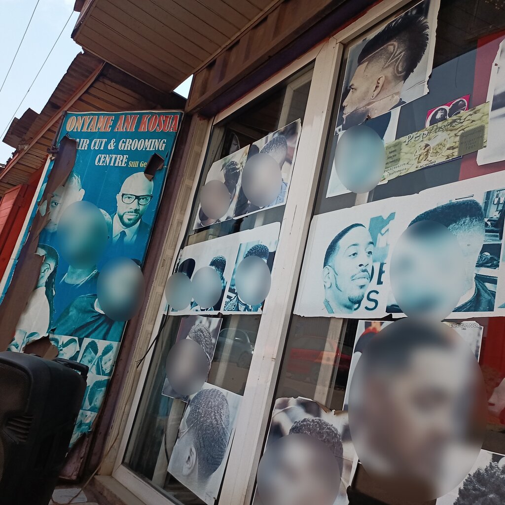 Barber shop Onyame ani, Earth, photo