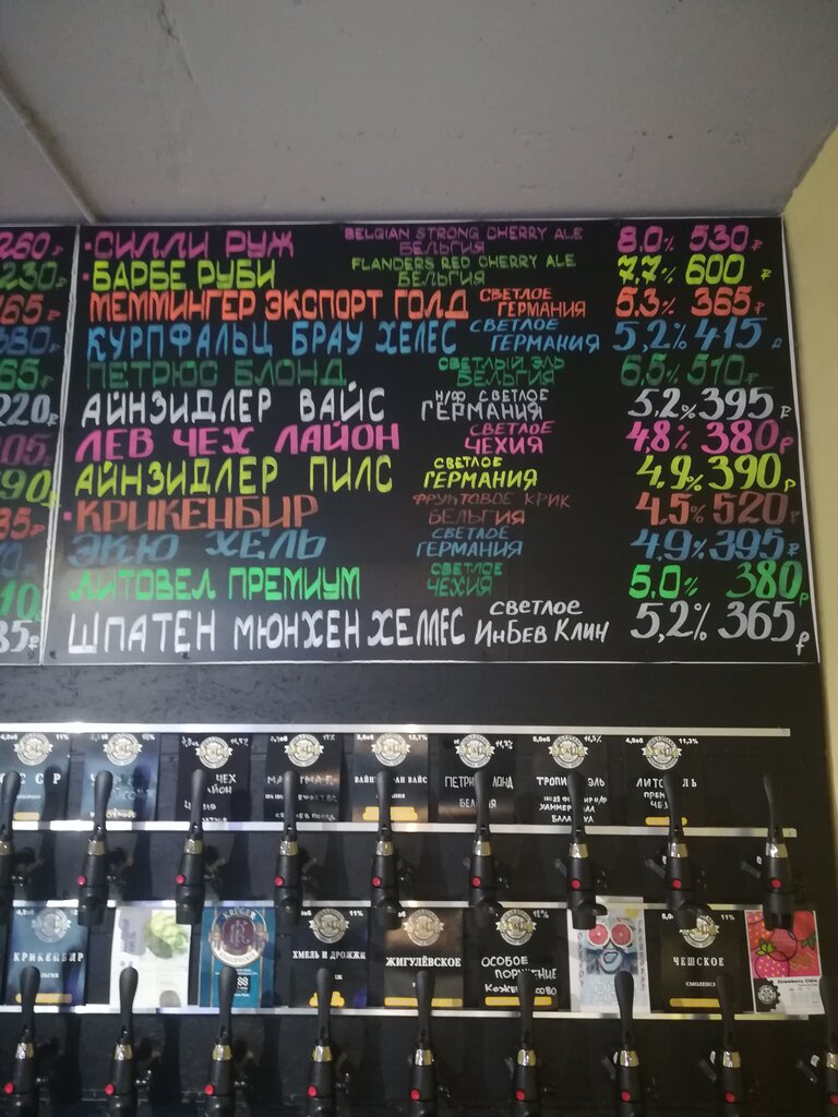 Beer shop Hops and Yeast, Moscow, photo