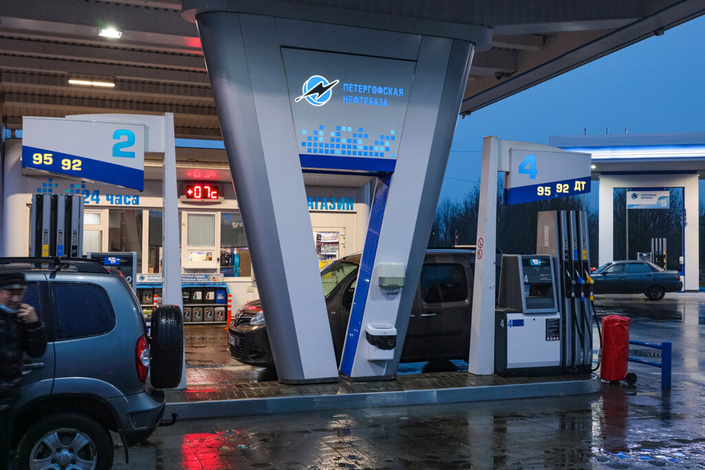 АЗС Петергофская Нефтебаза, Санкт‑Петербург и Ленинградская область, фото