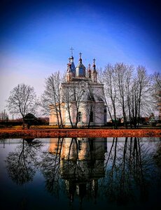 Воскресенский храм села Раменье (Колхозная ул., 2А, село Раменье), православный храм в Москве и Московской области