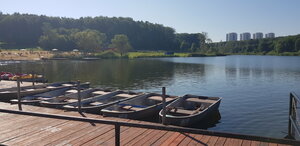 Middle Pond Dam (Tula Region, gorodskoy okrug Tula, Sovetskiy City administrative district, Belousov Central Park of Culture and Leisure), landmark, attraction