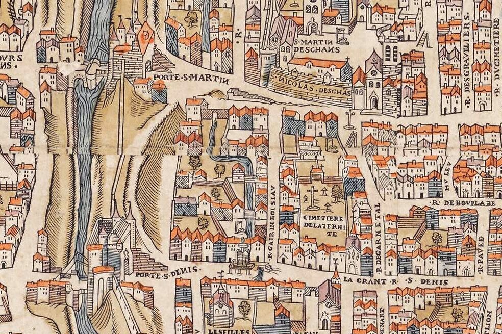 Улица сен дени в париже