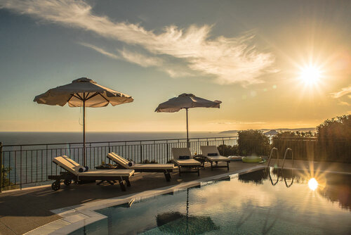 Гостиница Ionian Sea View Luxury Villas