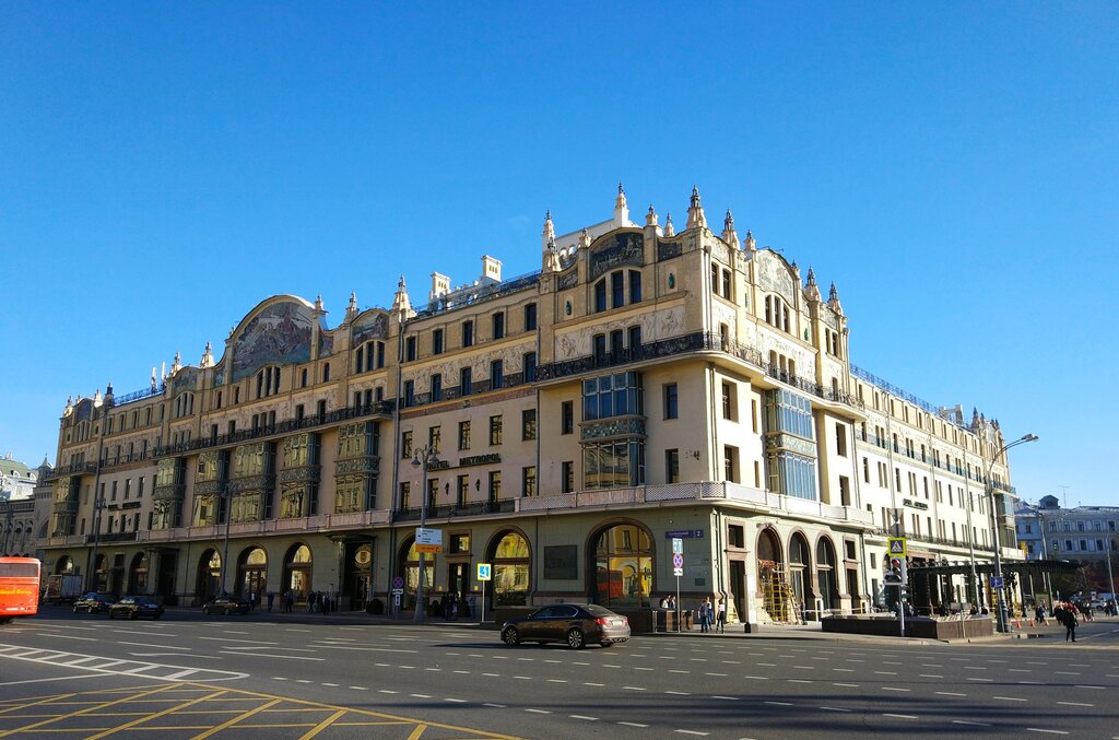 Здание гостиницы метрополь в москве