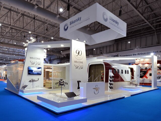 Exhibition stands Milestone Exhibition, Dubai, photo
