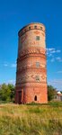Водонапорная башня (Saratov Region, Krasnopartizanskiy rayon, Rukopolskoye munitsipalnoye obrazovaniye, posyolok Petrovskiy, Vostochnaya ulitsa), infraestructura de ingeniería