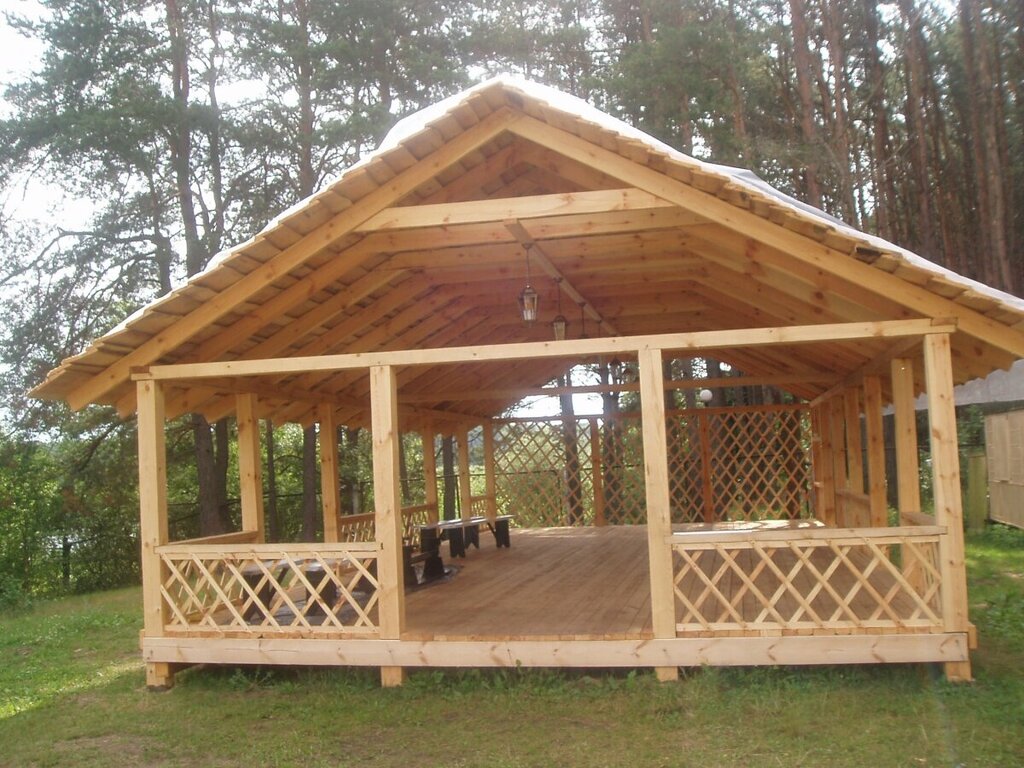 Беседка своими руками из дерева двухскатная Permanently closed: Новокузнецкие малоэтажки, construction of country houses and