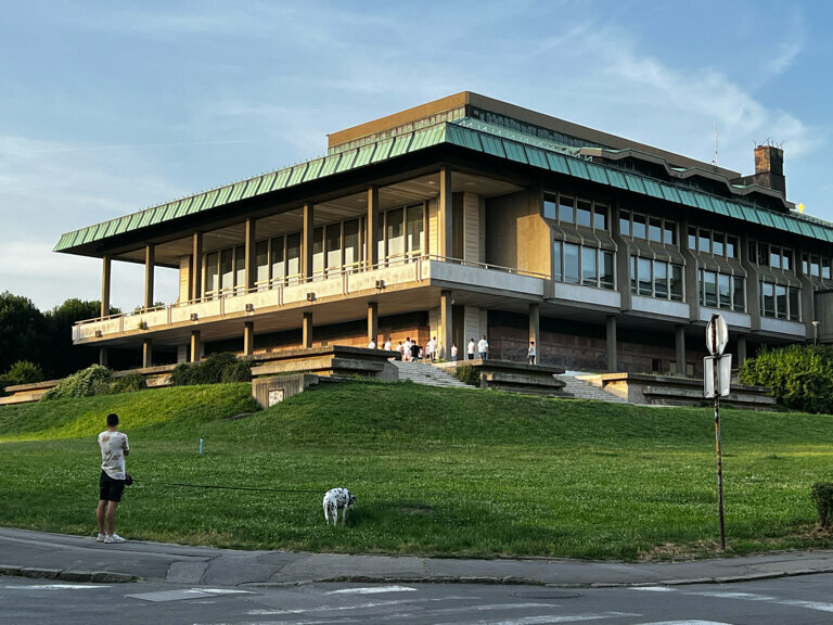 Library National Library of Serbia, Belgrade, photo
