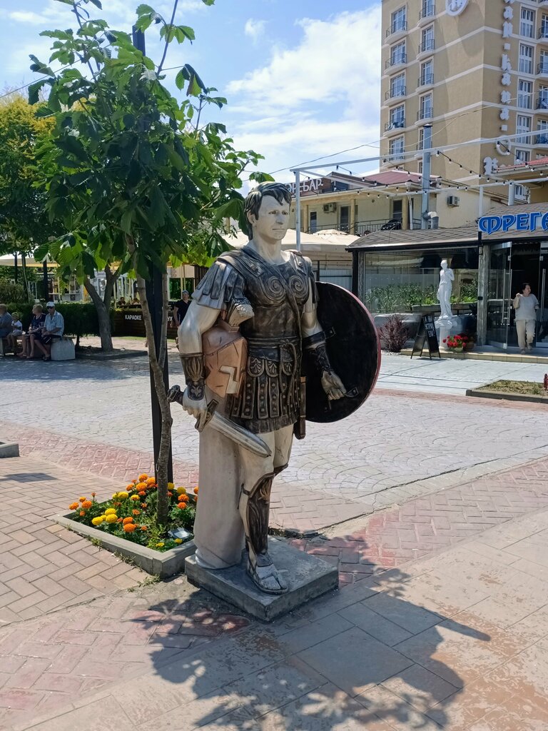 Жанровая скульптура Паралия, Краснодарский край, фото