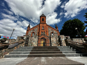 Church of the Nativity of the Virgin Mary in Braslaŭ (Braslaw, Savieckaja vulica, 1), catholic church