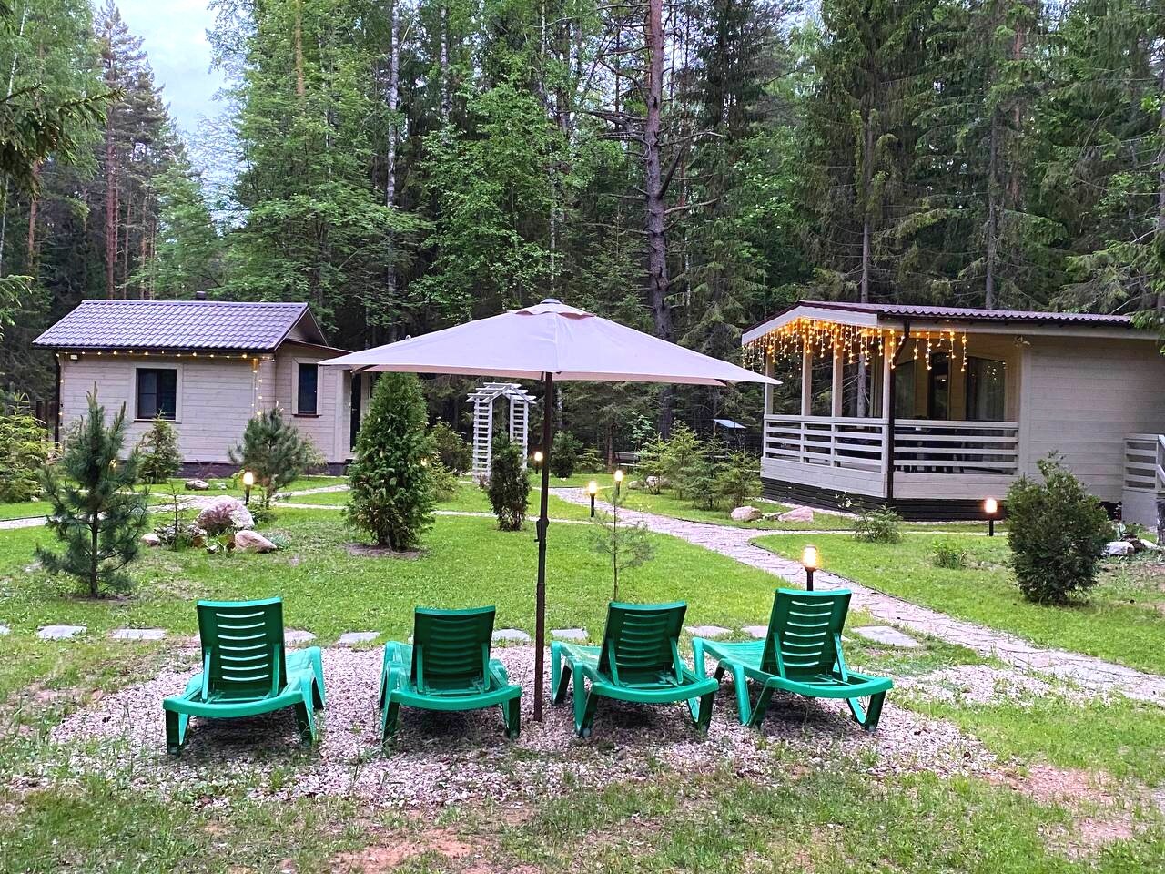 Фото Коттеджи в сосновом бору