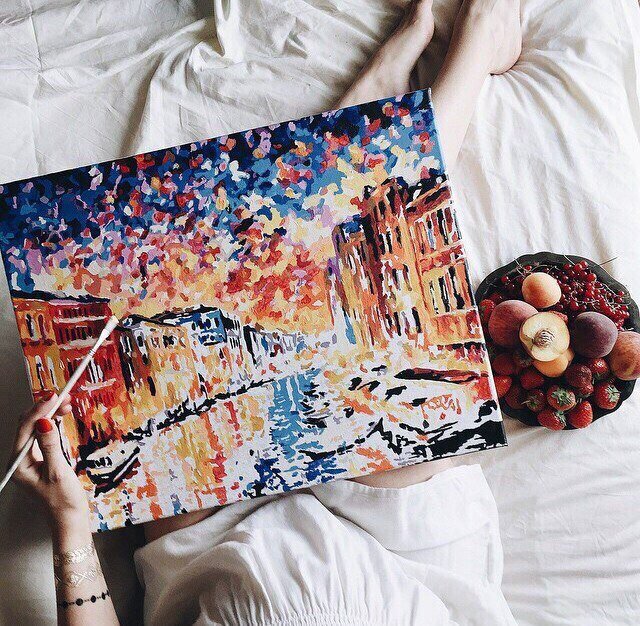 Как покрыть лаком картину по номерам на холсте в домашних условиях