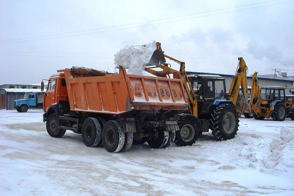 Вывоз мусора и отходов Уборка снега, Санкт‑Петербург, фото