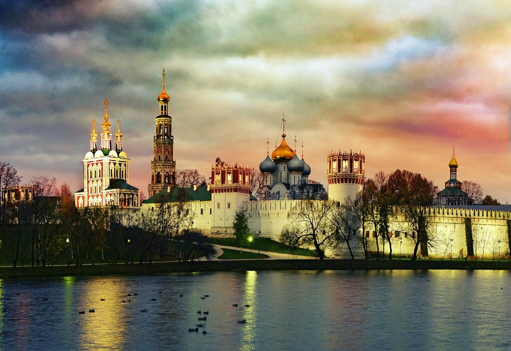 Монастырь Богородице-Смоленский Новодевичий женский монастырь, Москва, фото