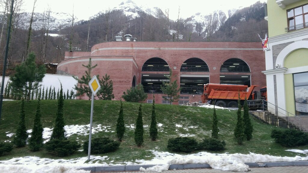 Parking lot Car park, Sochi, photo