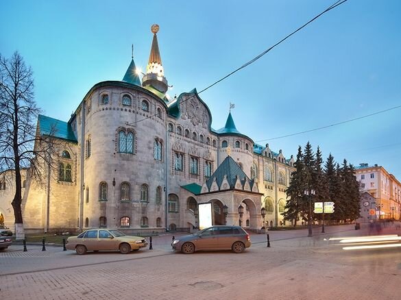 Landmark, attraction State bank, 1911 - 1913, Nizhny Novgorod, photo