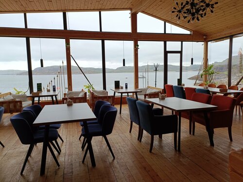 Внешний вид отеля Cedar Grass Териберка в Териберке, фото 2