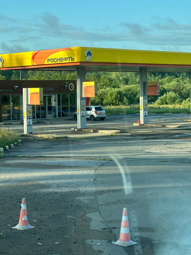 Gas station Роснефть, Saint‑Petersburg and Leningrad Oblast, photo