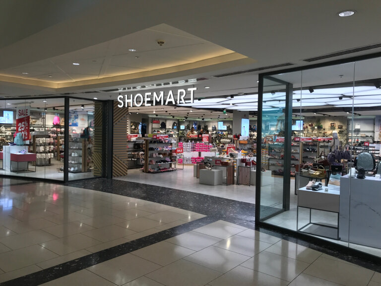 Shoemart department store shop