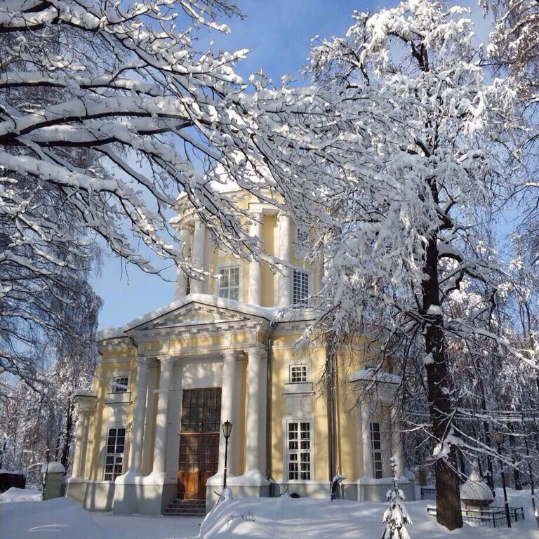 Orthodox church Church of the Vladimir Icon of Our Lady in Vinogradovo, Moscow, photo