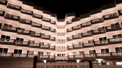 Внешний вид отеля Hotel Bernat II 4 Sup в Калелье, фото 4