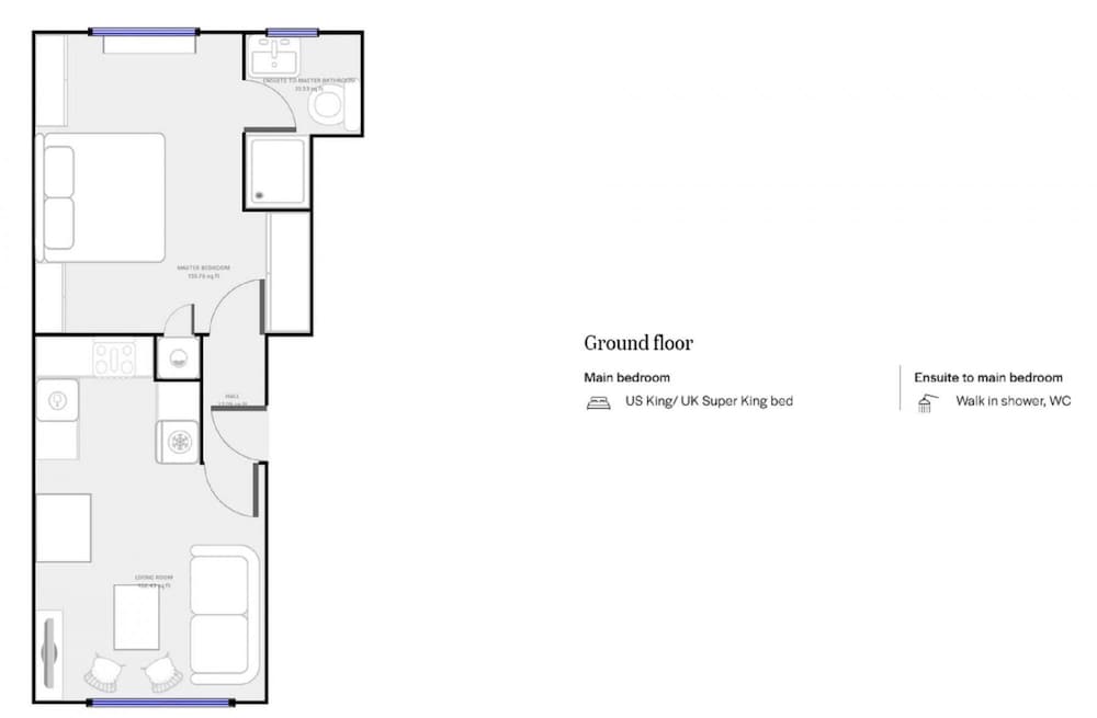 Фото Stylish Notting Hill apartment for 2-4