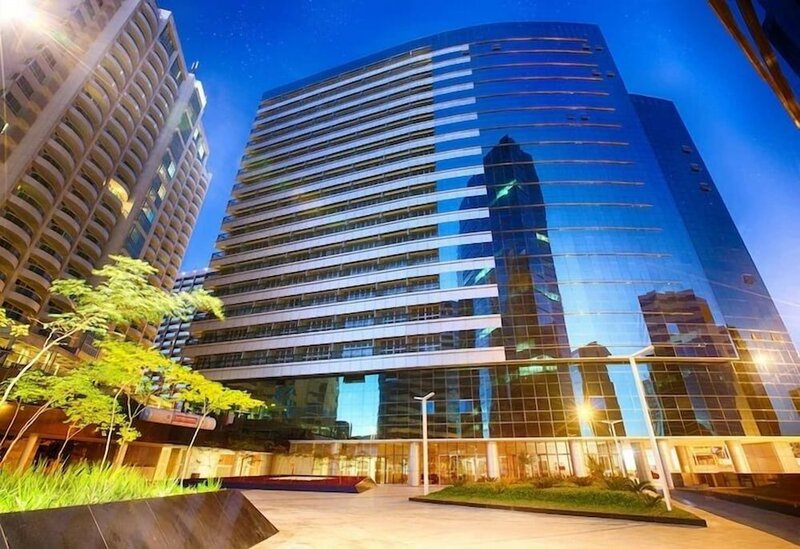 Гостиница Flat Hotel Fusion Estacionamento Grátis в Бразилиа