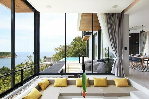 Luxury Sea and Sunset View 4br 4ba Pool Villa