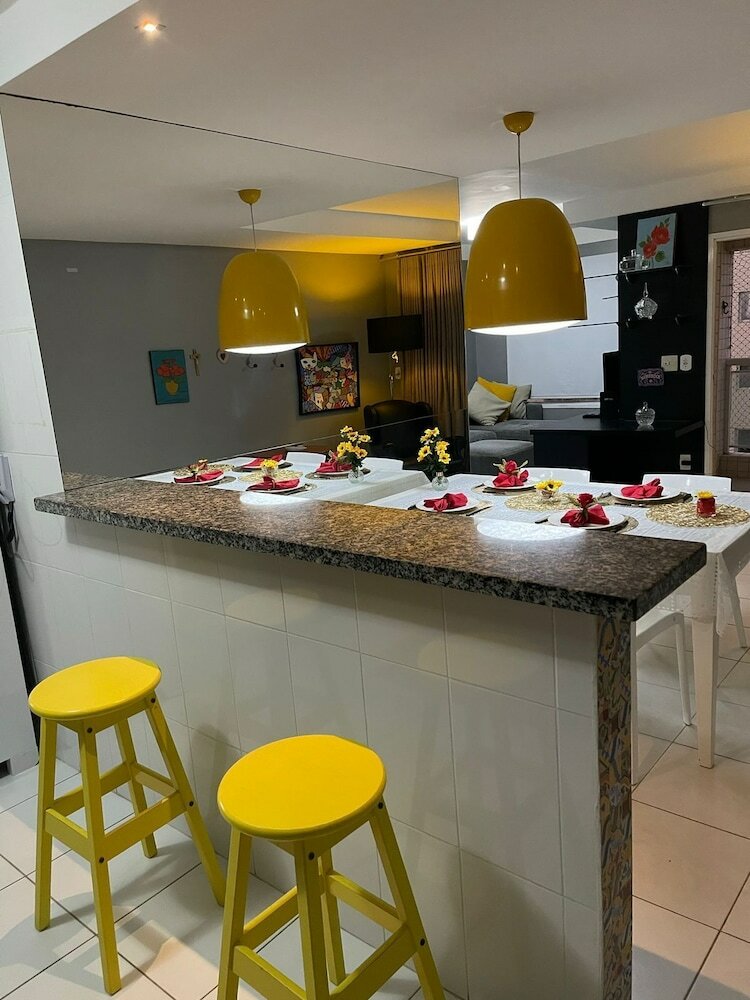 Фото Apartamento Vista mar atrás da passarela