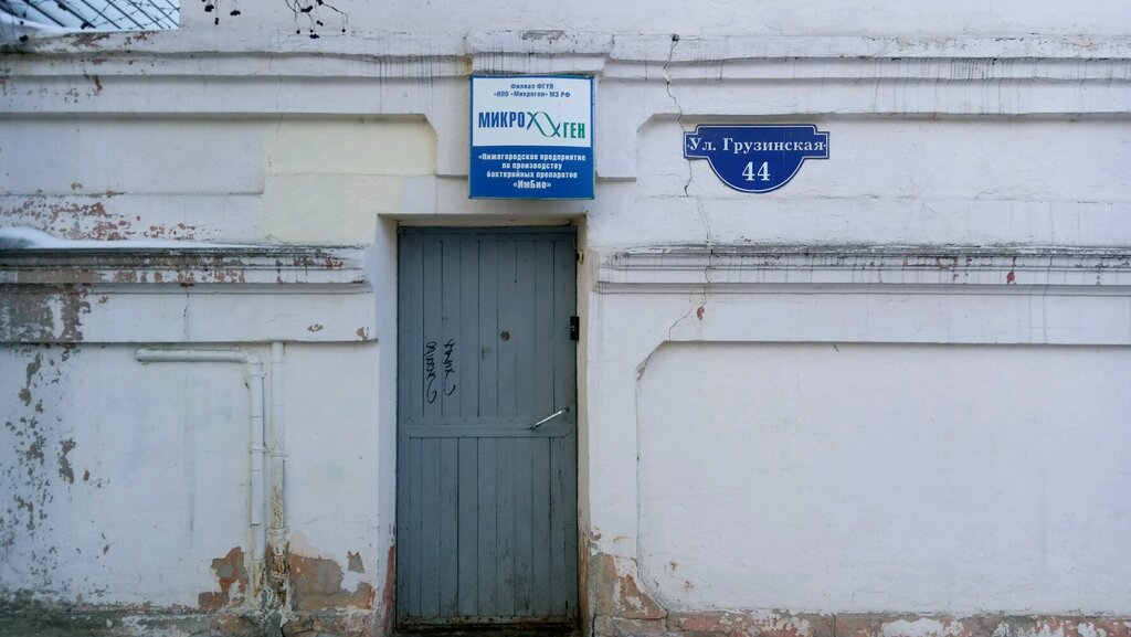 Улица грузинская нижний новгород карта