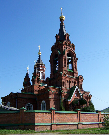 Фото: Церковь Екатерины Великомученицы, православный храм, Россия, село Рахманов