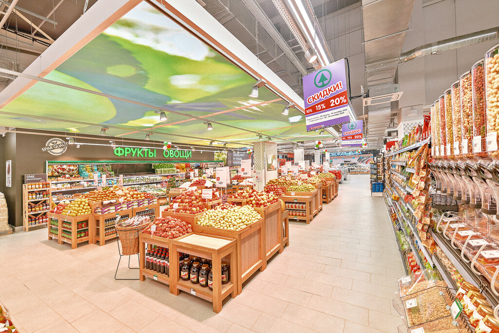 Supermarket Eurospar, Moscow, photo