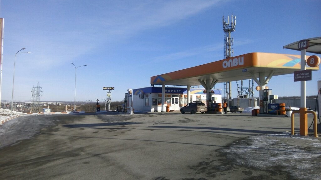 Gas station Olvi, Samara, photo
