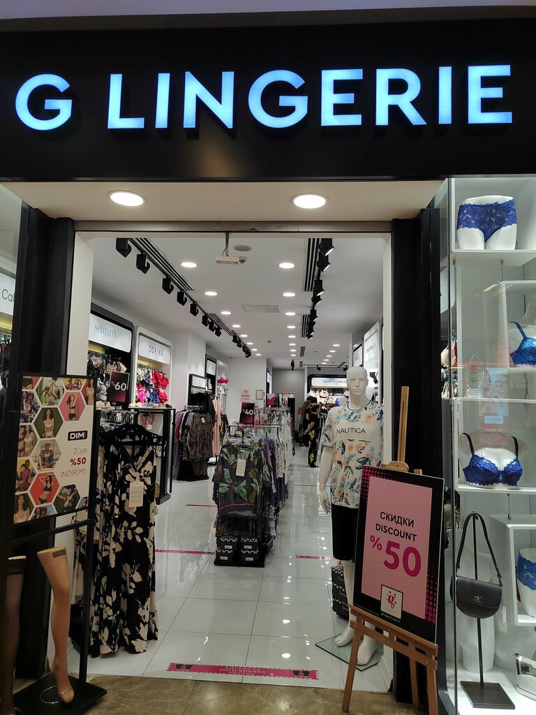 i̇ç giyim ve mayo mağazası G Lingerie, Antalya, foto