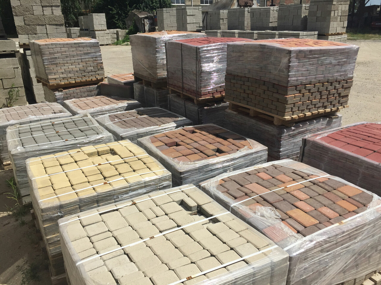 Завод выбор тротуарная плитка