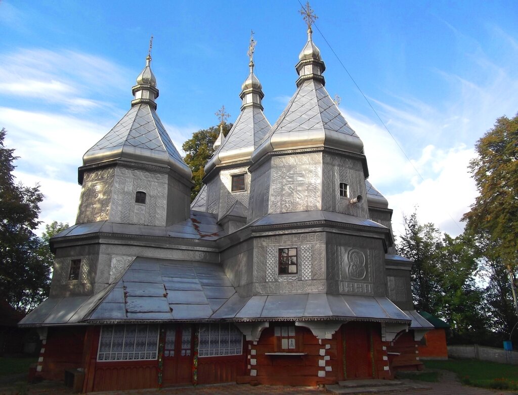 Orthodox church Church of Nativity of the Theotokos, Nyzhnii Verbizh, Ivano‑Frankovsk District, photo