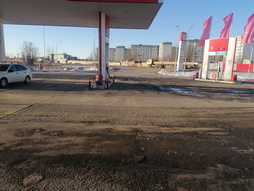 Gas station Lukoil, Volgograd Oblast, photo