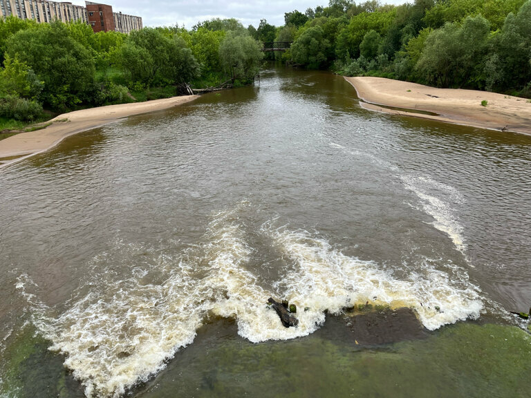 Waterfall Водопад Киржач, Vladimir Oblast, photo