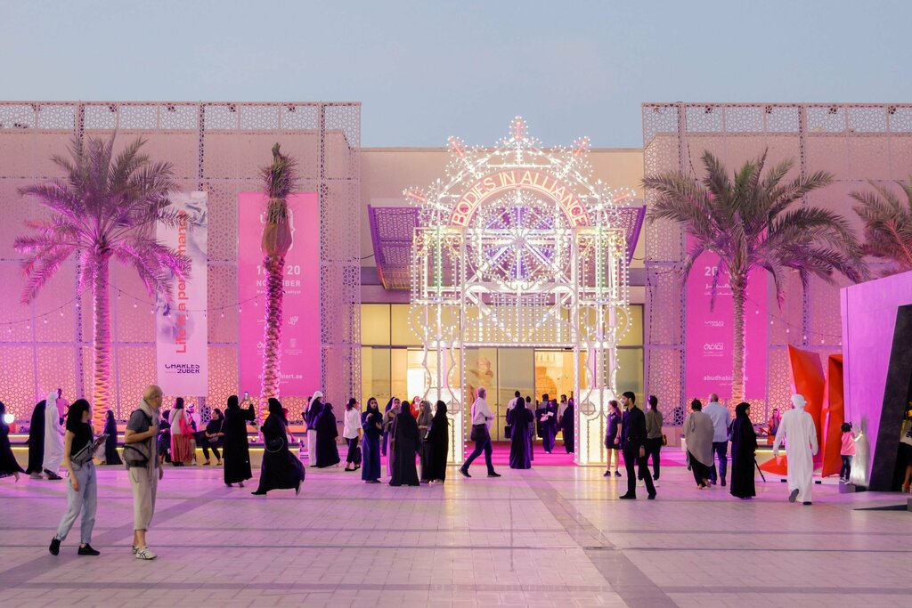 Art workshop Abu Dhabi Art, Abu Dhabi, photo