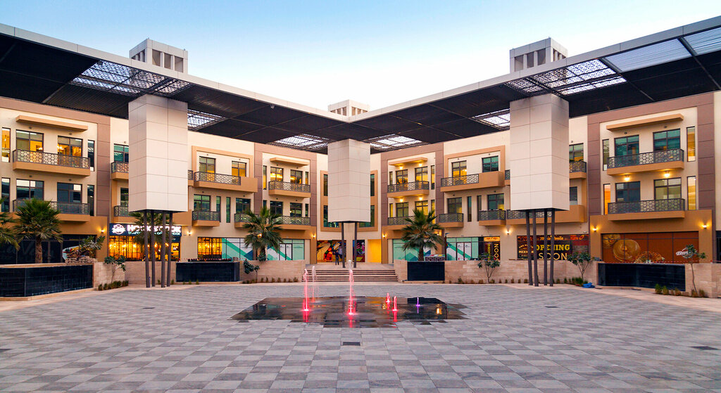 Shopping mall The Sustainable City Plaza, Dubai, photo