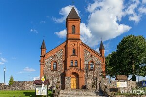 Church of the Nativity of the Virgin Mary in Braslaŭ (Savieckaja vulica, 1), templo católico
