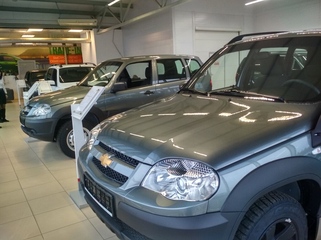 Chevrolet Niva в автосалоне