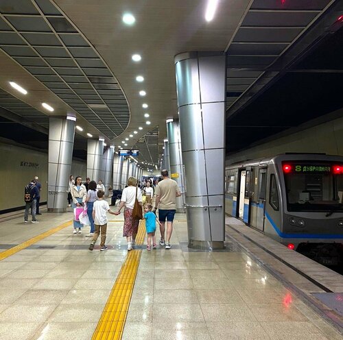 Kozya Sloboda subway station (Republic of Tatarstan, City of Kazan, Dekabristov Street), metro station