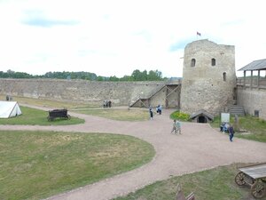 Петровский бастион (Pskov Region, Pechory, val), landmark, attraction