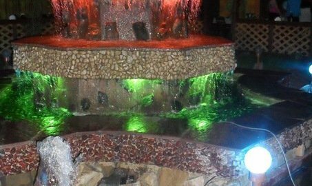 Кафе водопад фото