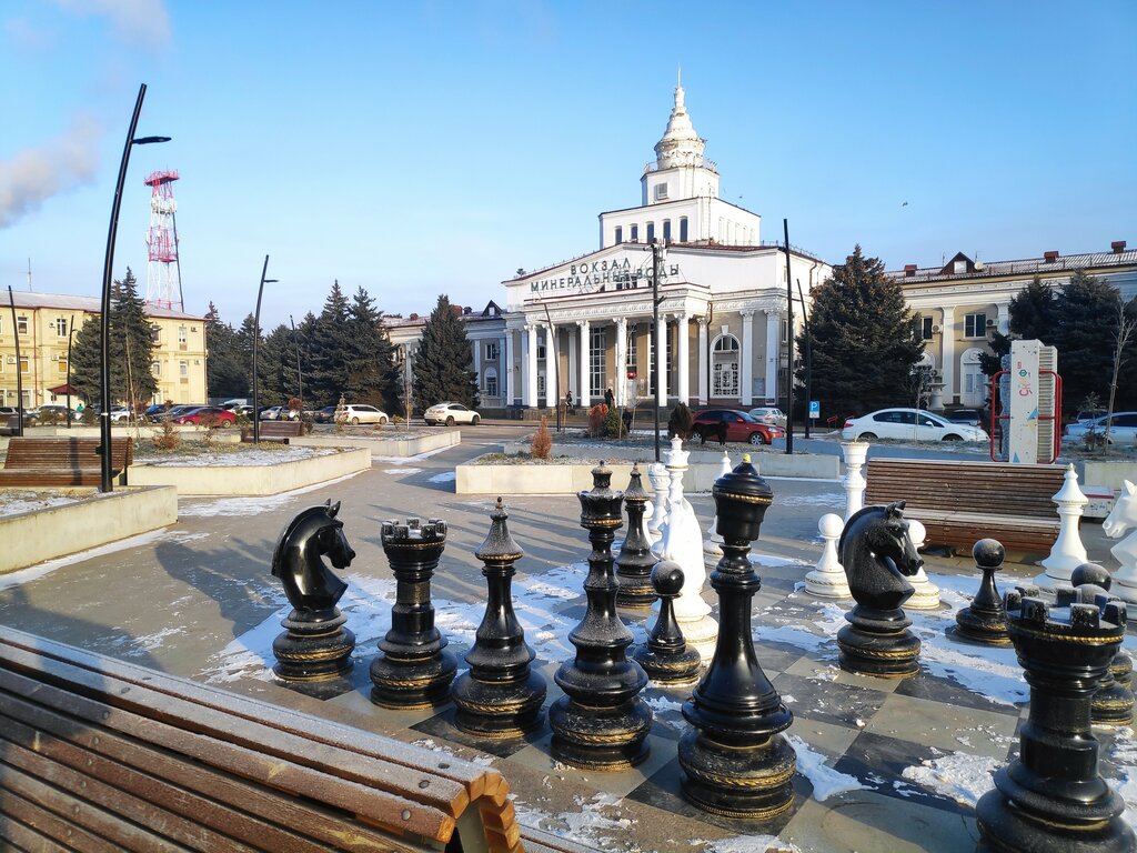 Железнодорожный вокзал Минеральные воды, Минеральные Воды, фото