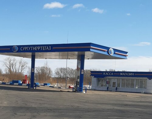 Gas station Surgutneftegas, Bezheck, photo