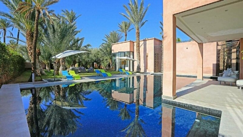 Гостиница Impeccable 5-bed Villa in Marrakech